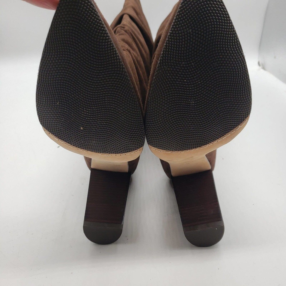 PAIGE Brown Heeled Boots - Picture 10 of 11
